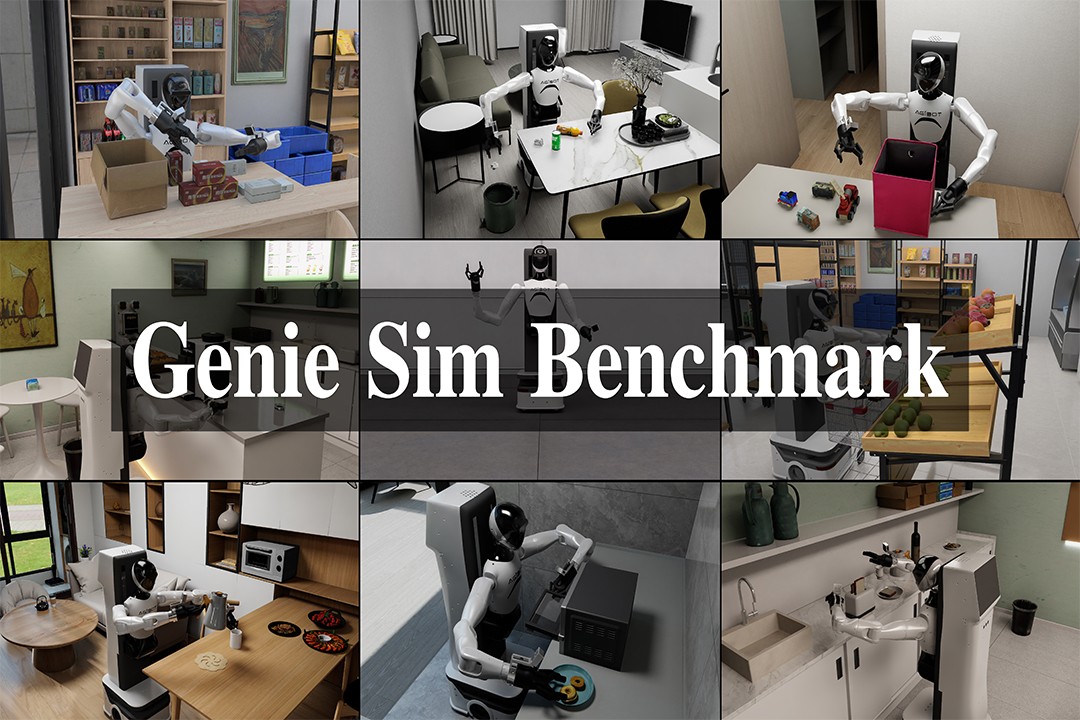 再掀开源浪潮！j9娱乐机器人发布并开源仿真评测工具Genie Sim Benchma...